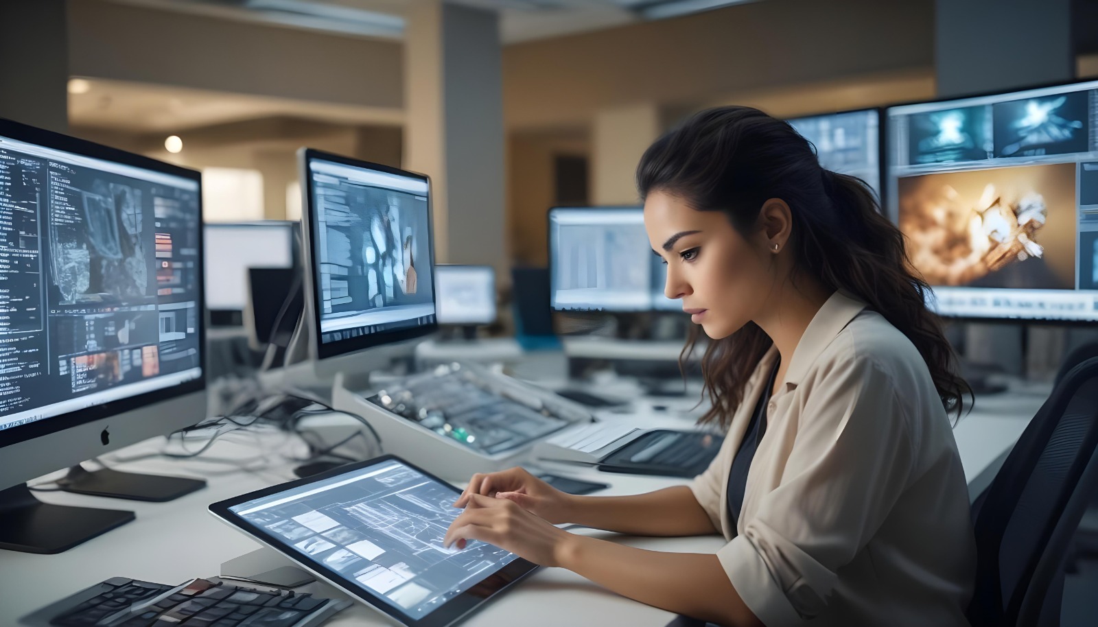 Professional video editing services.